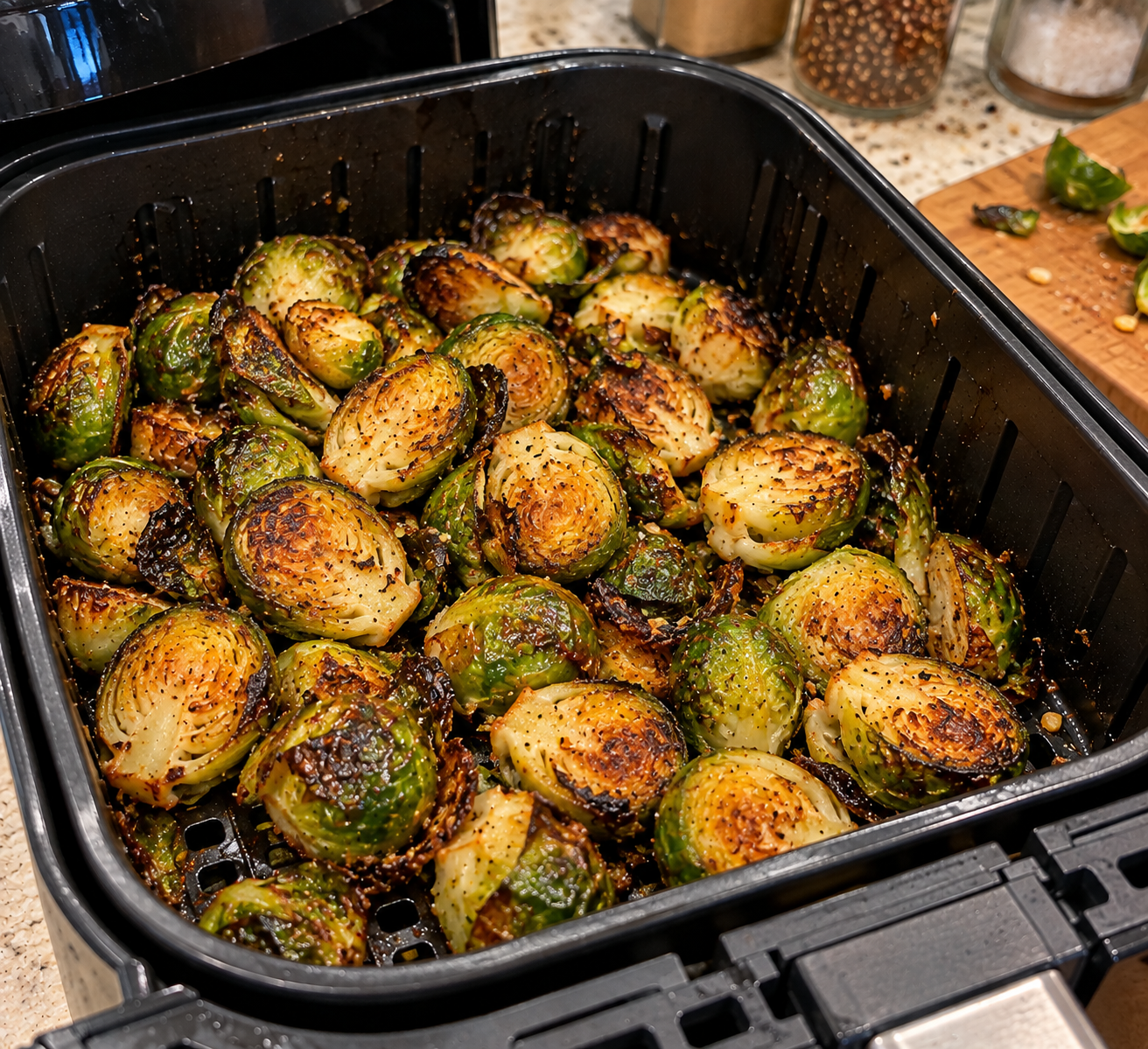 Air Fryer Brussels Sprouts Recipe