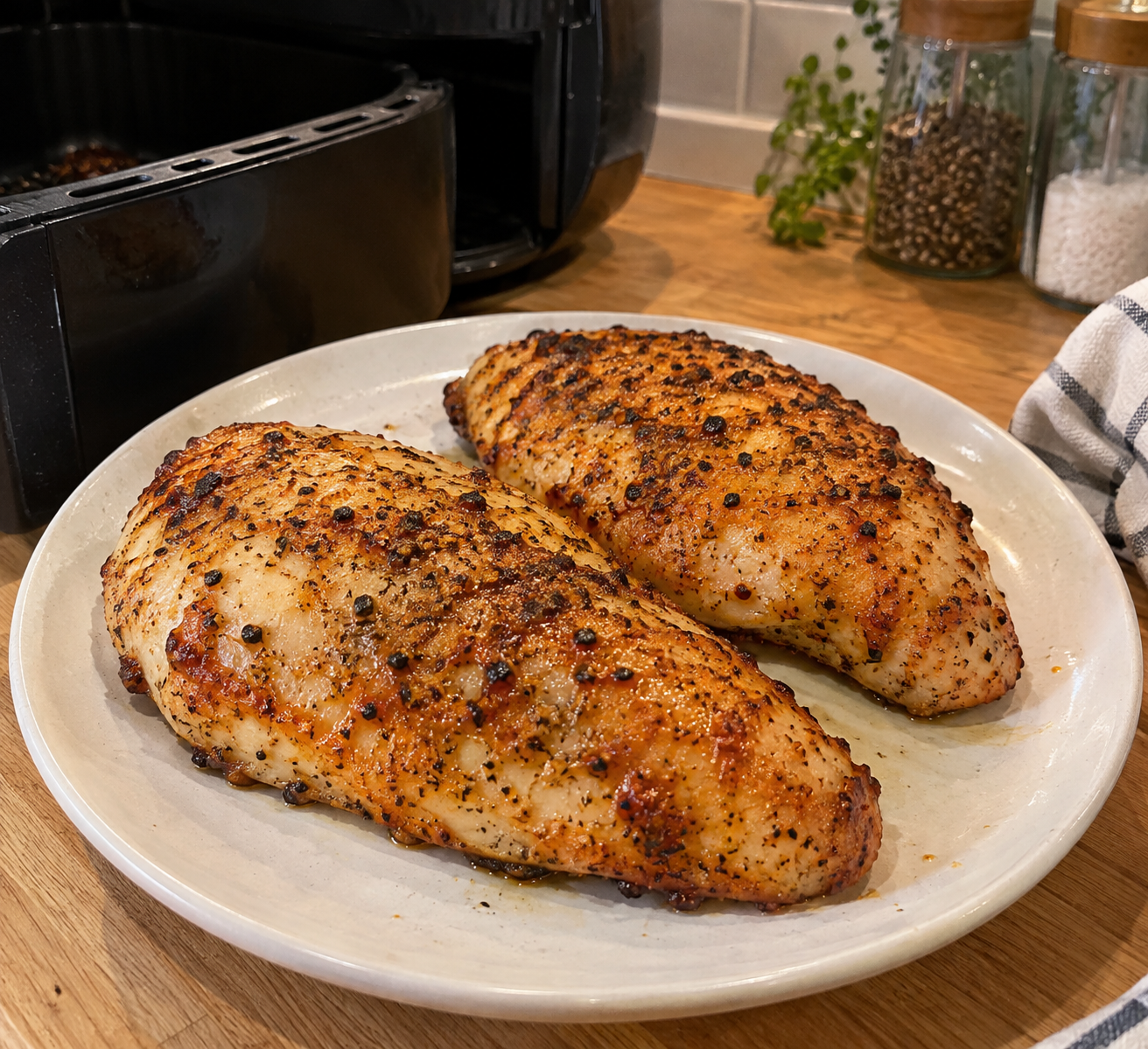 Juicy Air Fryer Chicken Breast – Quick, Healthy, and Perfectly Tender Every Time