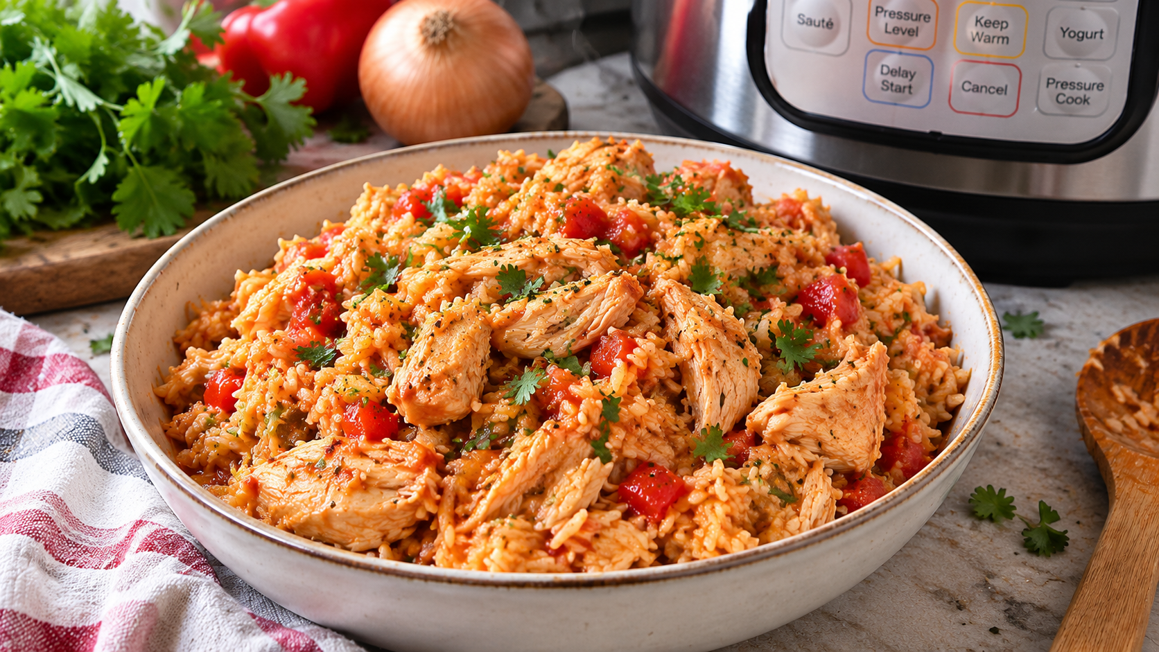 Instant Pot Chicken and Rice