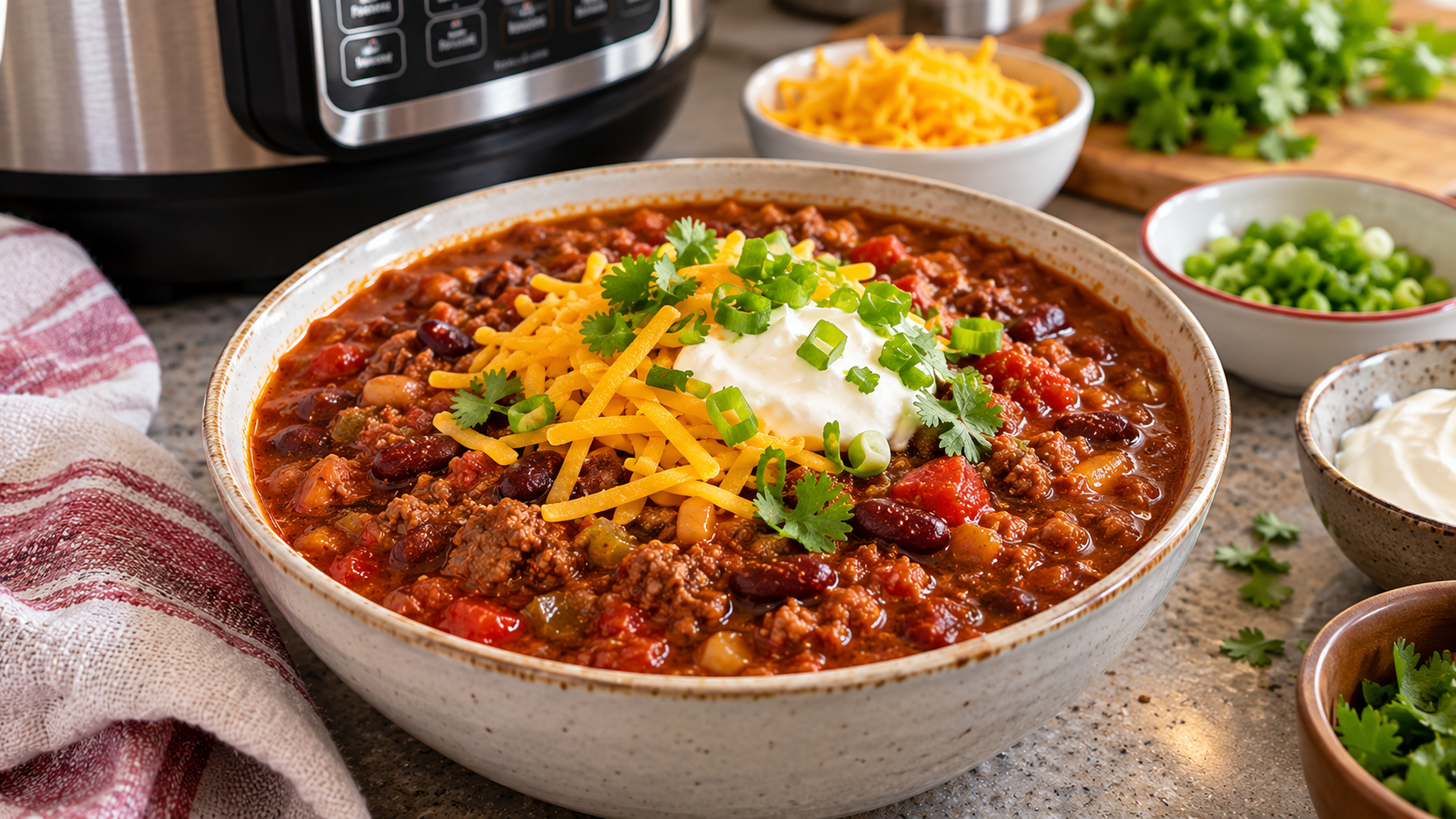 Instant Pot Chili Recipe