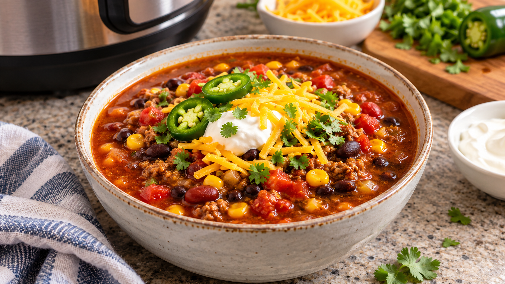 Instant Pot Taco Soup